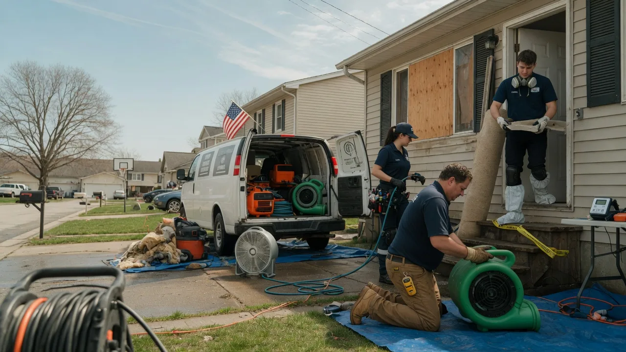Water Damage Restoration in Danville, WV near me
